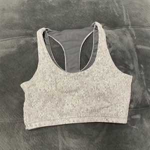 Gym Shark Grey Sports Bra
